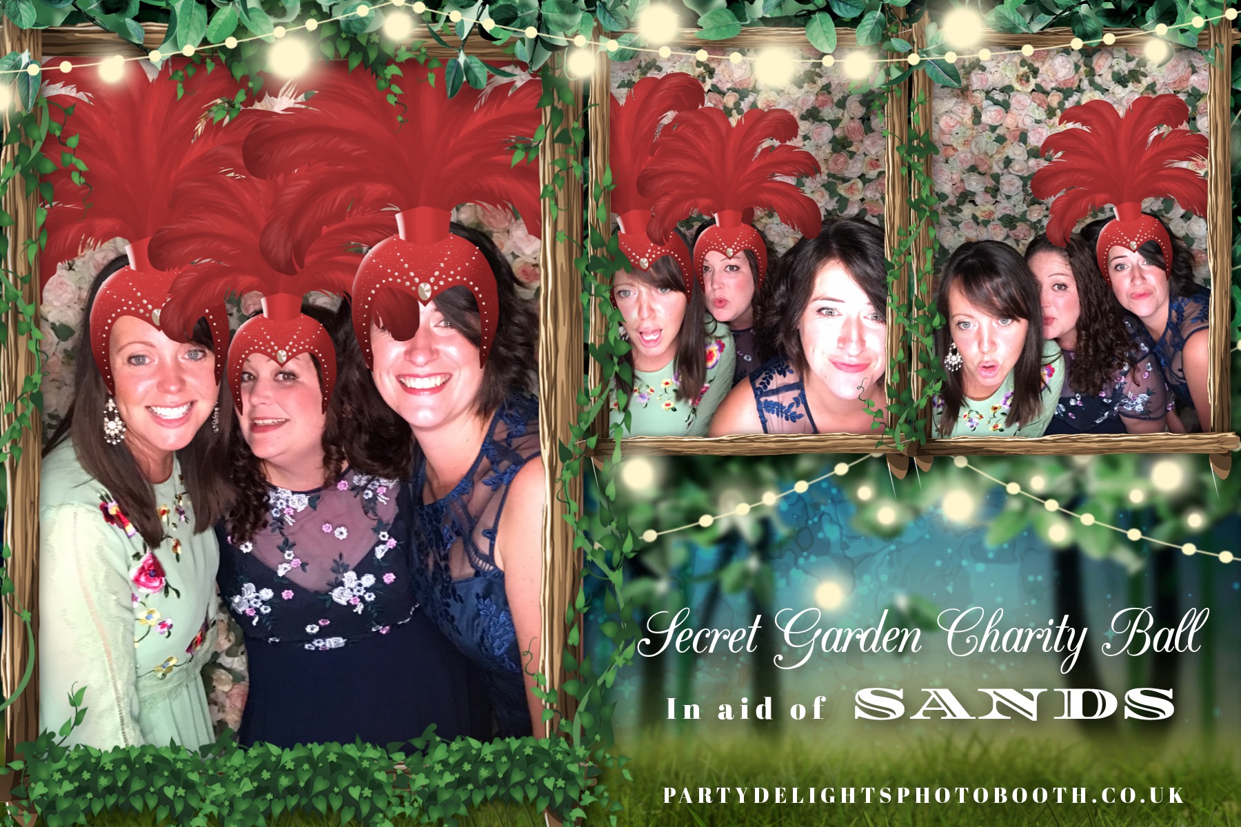 Secret Garden Charity Ball - In aid of SANDS - Prints | View more photos from the event at gallery.partydelightsphotobooth.co.uk/u/PartyDelightsPhotoBooth/Secret-Garden-Charity-Ball-In-aid-of-SANDS-Prints